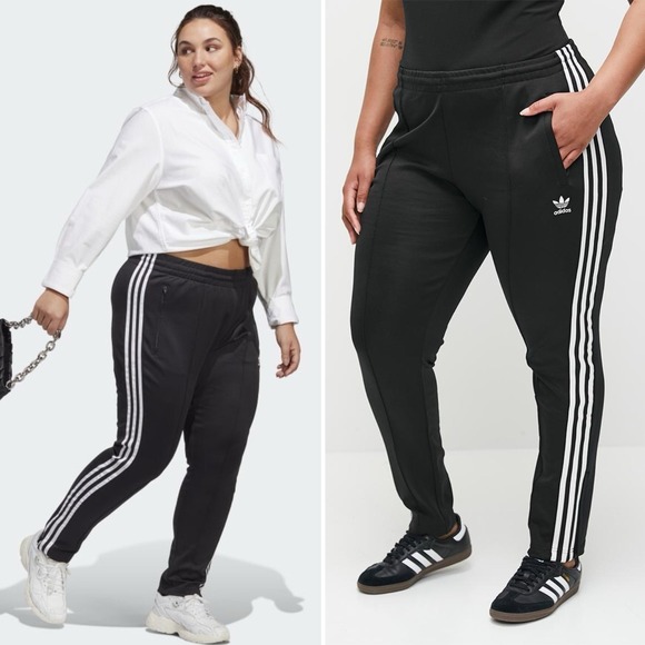 NEW‎ Adidas Originals Primeblue SST Superstar Track Pants Size 2X Slim Straight - Picture 1 of 16